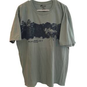 RSBFXL 100% Cotton Super Shrunk Rangeley Maine T-shirt